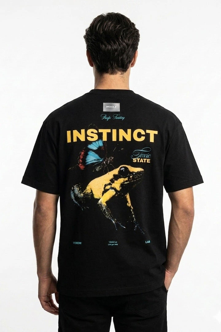 CAMISETA EN ALGODON OVERSIZED - imagen 1