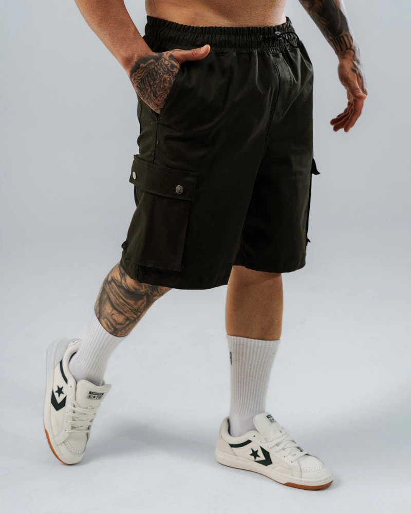 Bermuda Regular Verde Militar Street Style - imagen 1