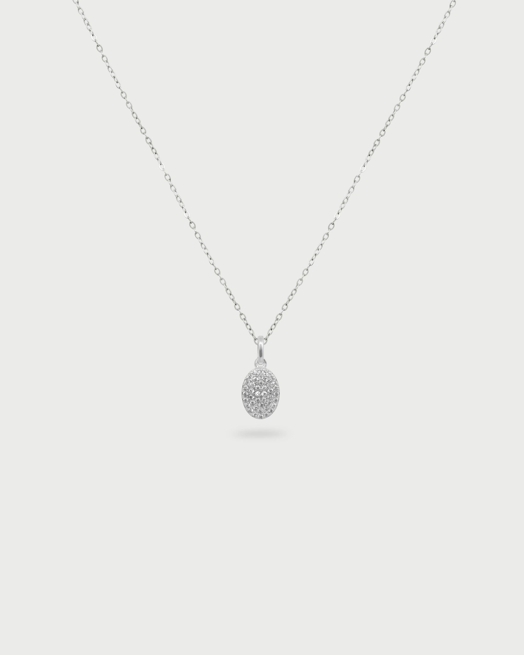 Collar Oval Pavé Circones - imagen 1