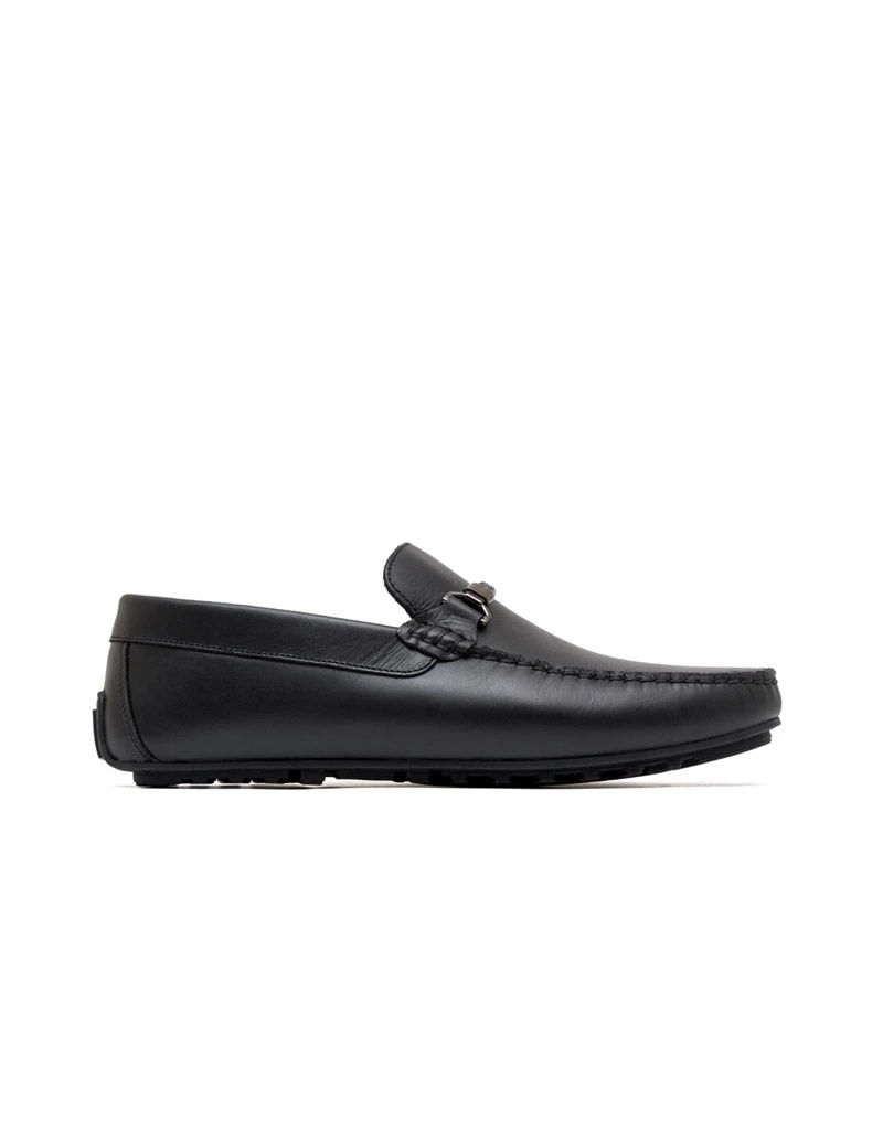 Mocasín casual para hombre en cuero con herraje REF 02GALACIA - imagen 1