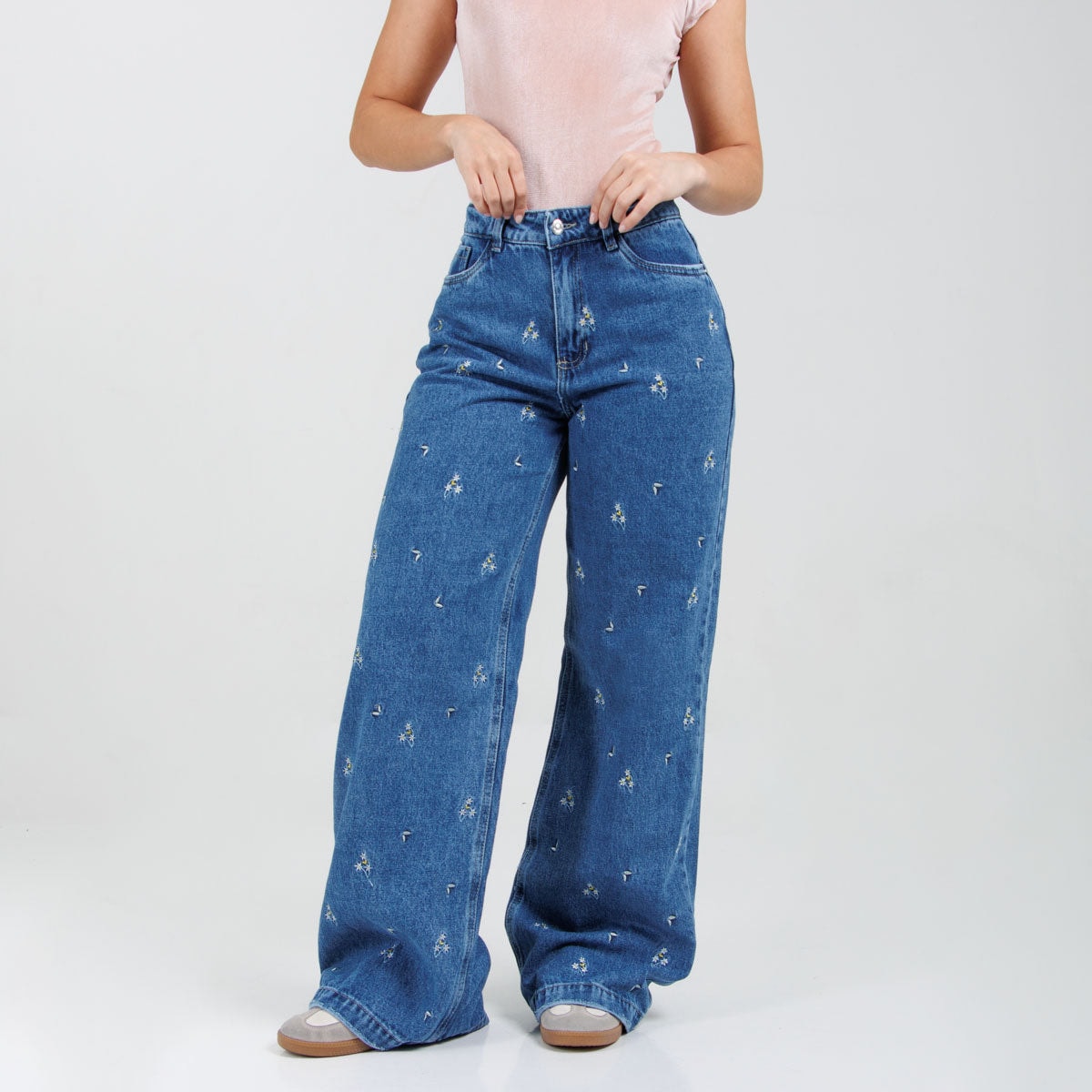 Jean Wide Leg Rigido Ax-3120  Premium - imagen 1