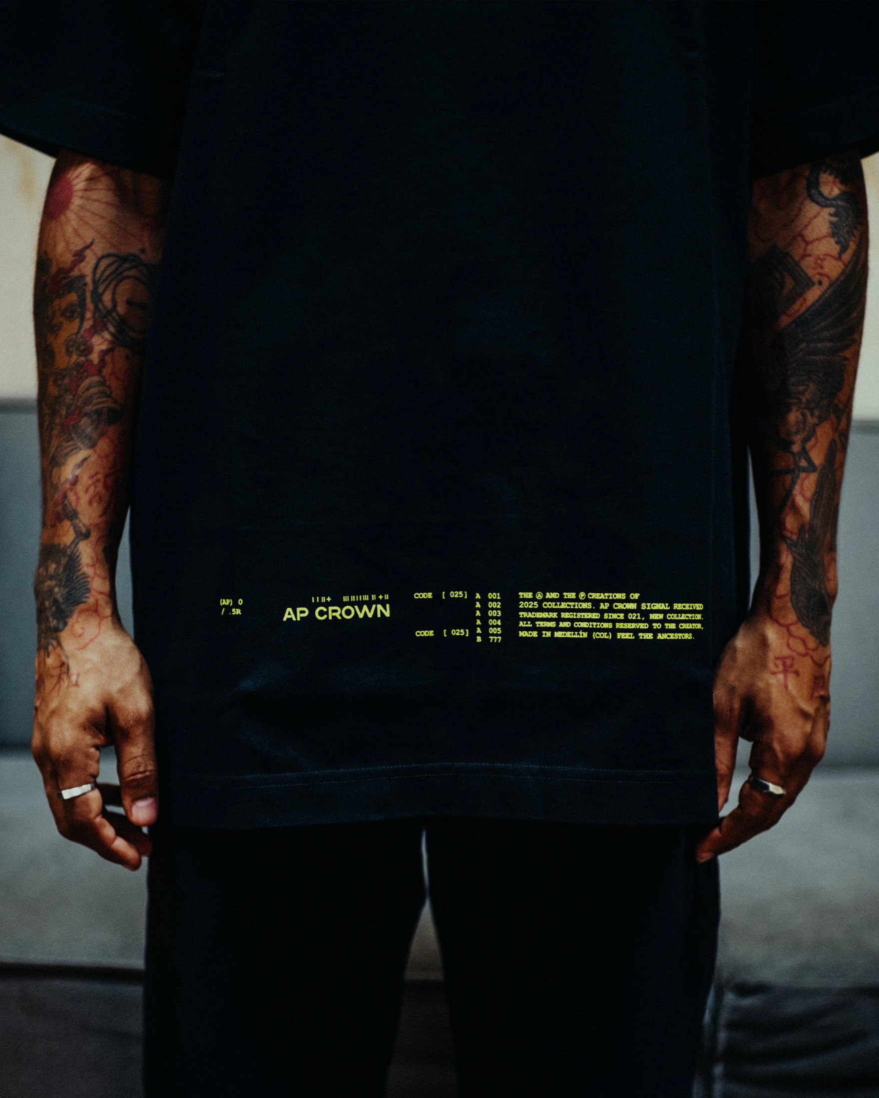 ZERO BLACK T-SHIRT - imagen 1