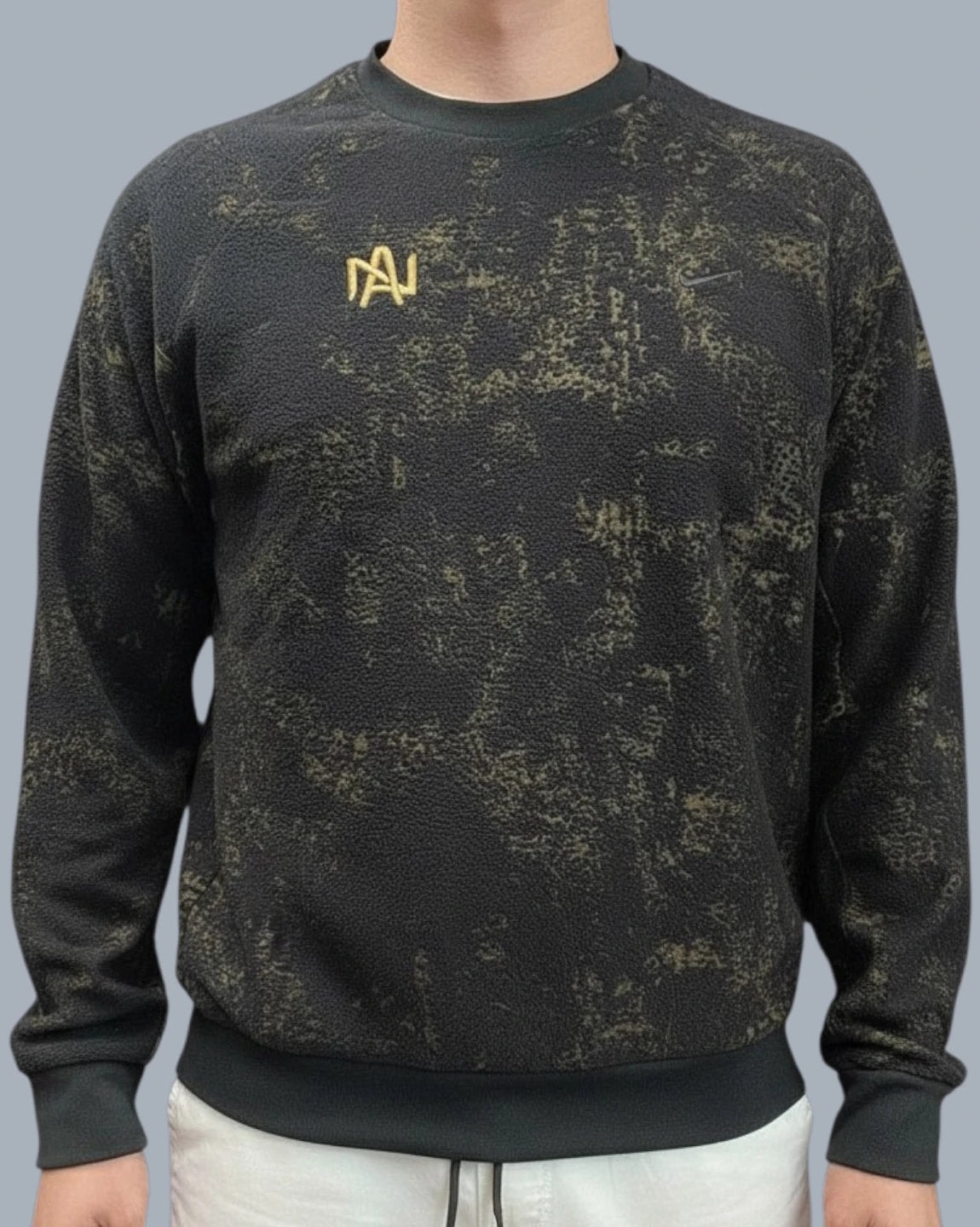 BUZO NEGRO DEGRADE HOMBRE NIKE - imagen 1