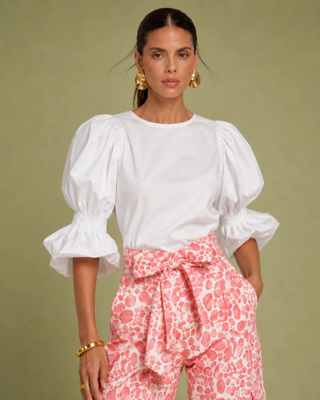 Blusa Alixa Blanco - imagen 1