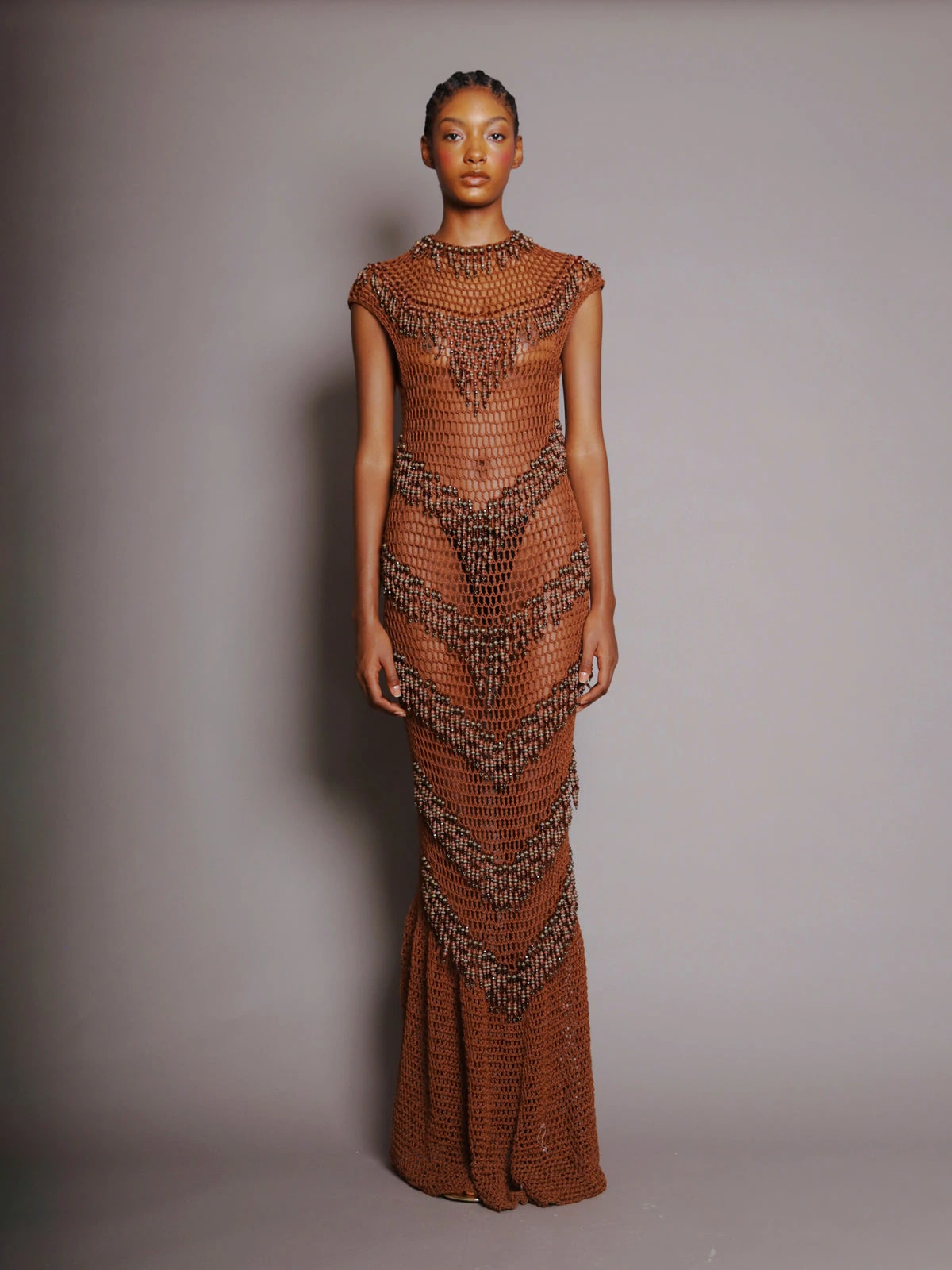 VESTIDO AMARANTO - imagen 1