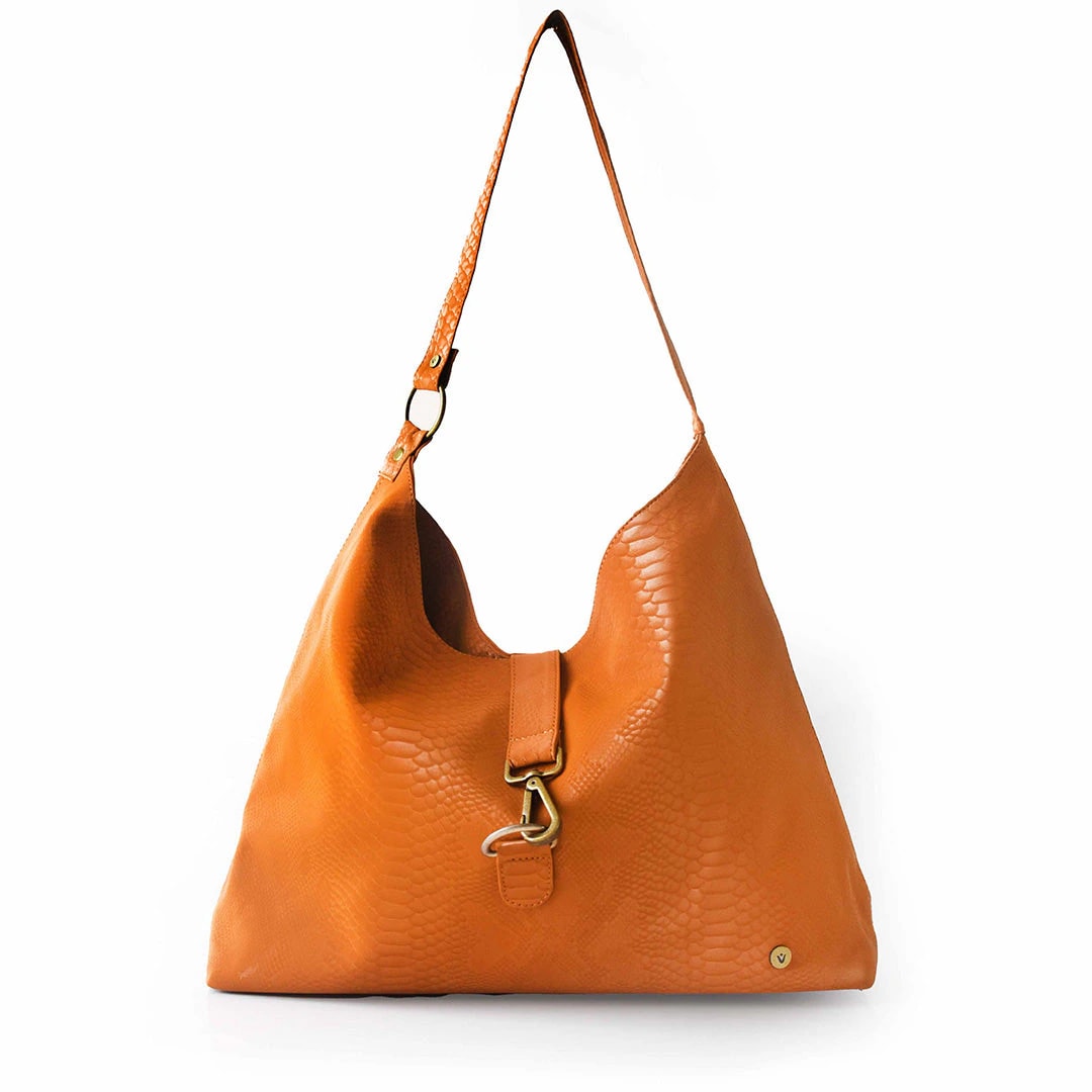 Cartera para mujer Badminton camel con broche Cobra Noir - imagen 1