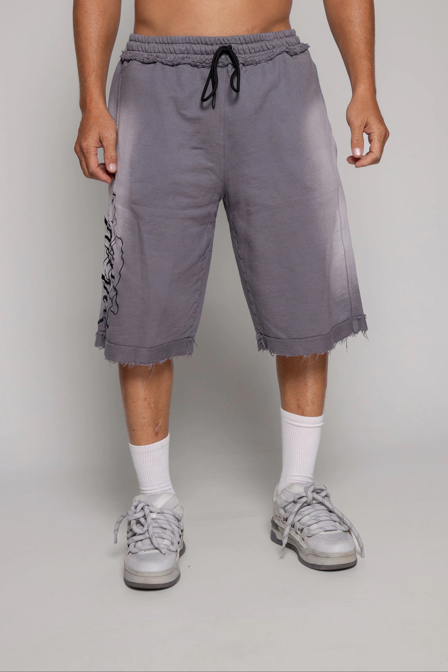Bermuda/Jorts Remainder Sogno-Gris - imagen 1