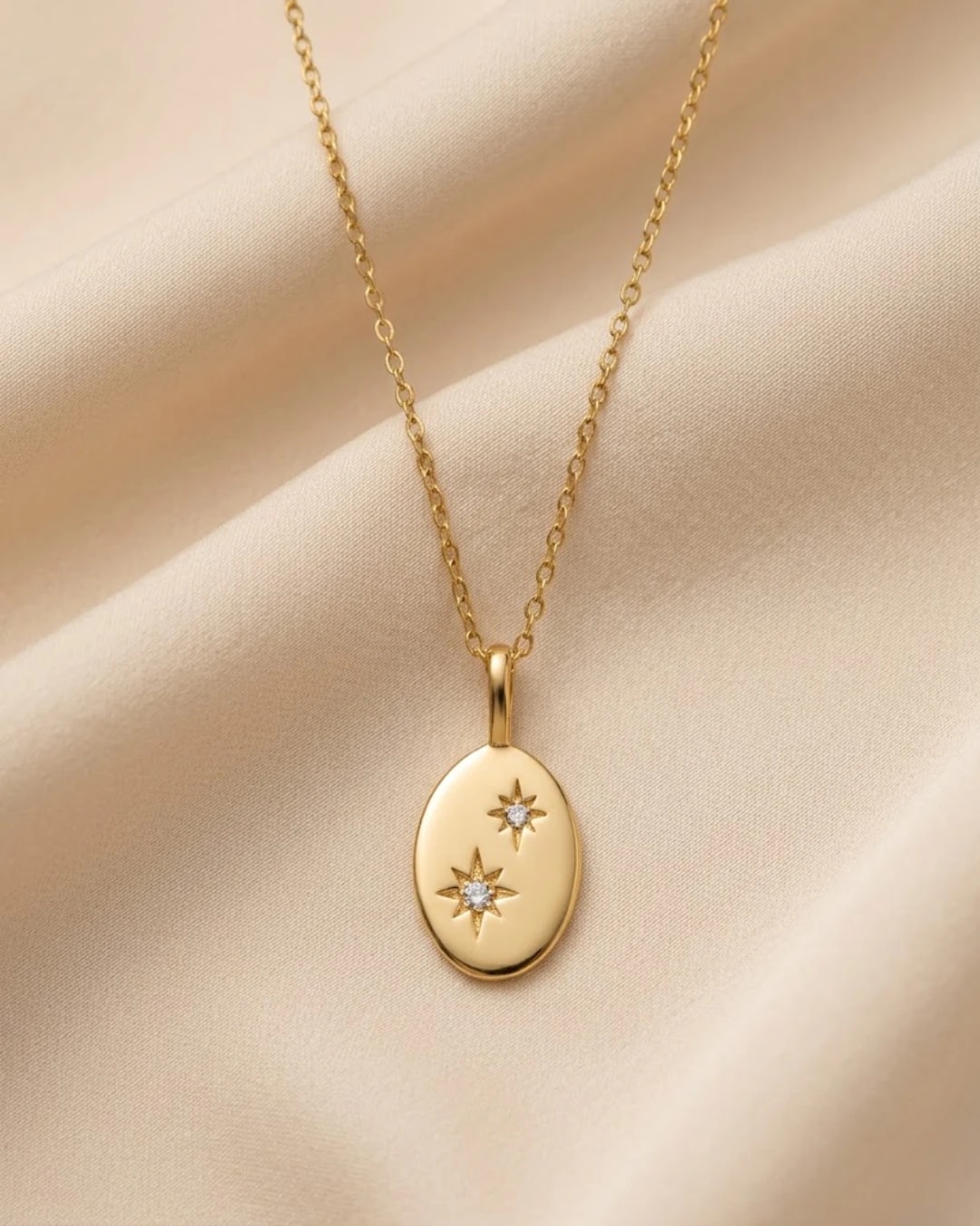CADENA TWIN STAR CHARM - imagen 1
