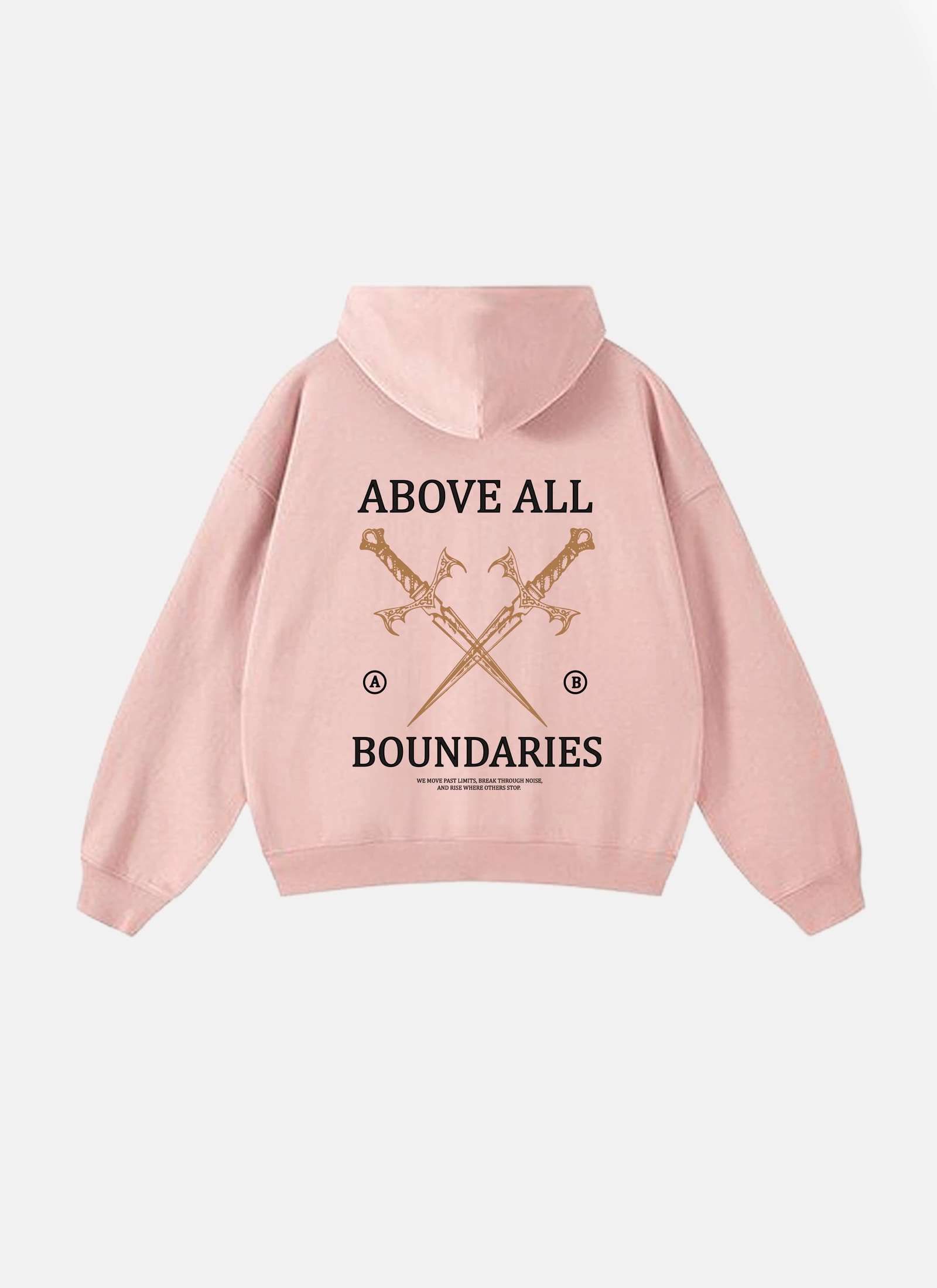 Boundaries Hoodie Rose - imagen 1