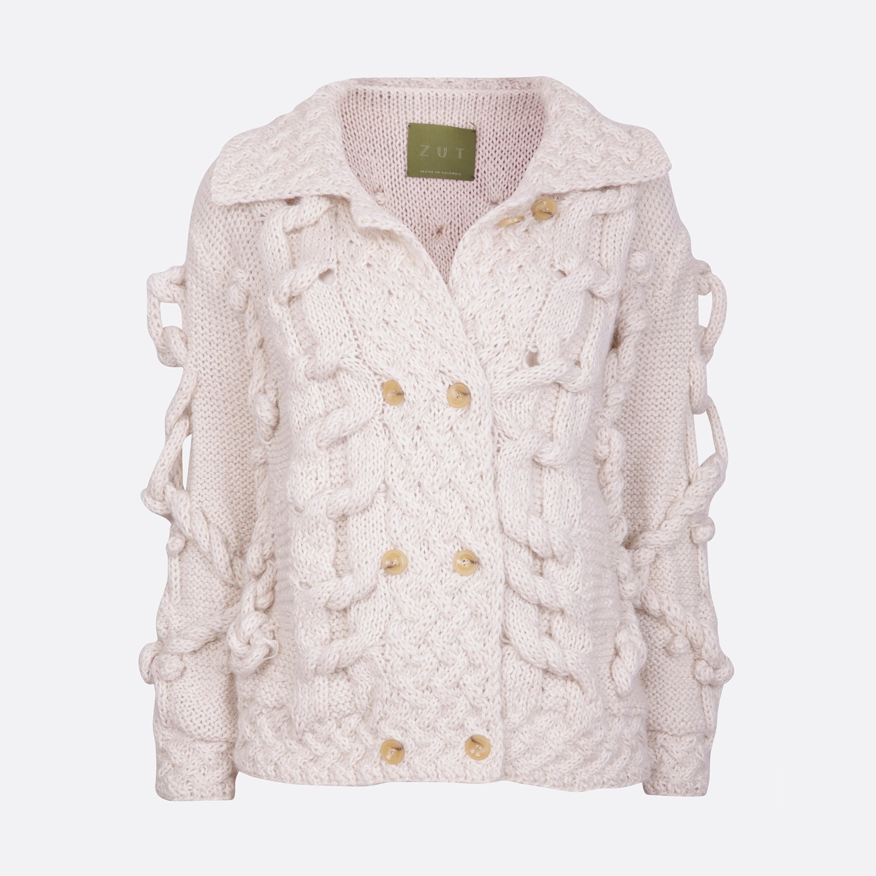 GREGORIA KNITTED SWEATER WITH COLLAR - imagen 1