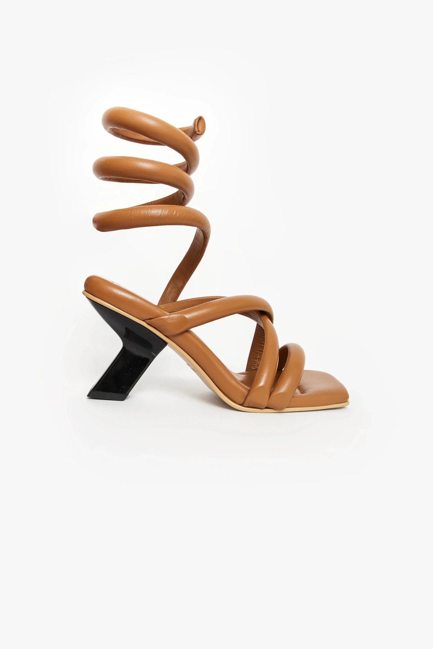 SANDALIA ITZA CARAMEL - imagen 1