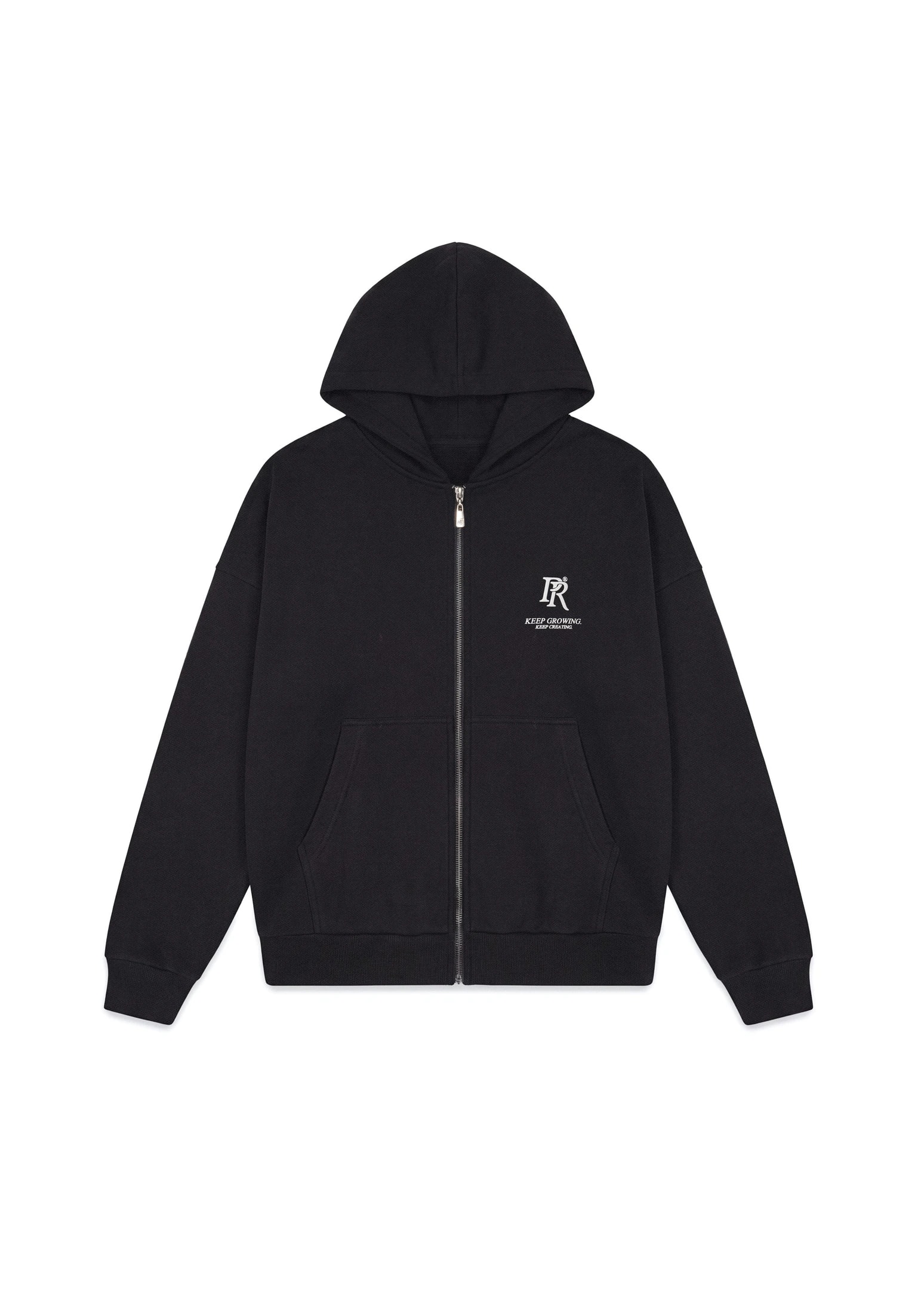 Basic Black Hoodie - imagen 1