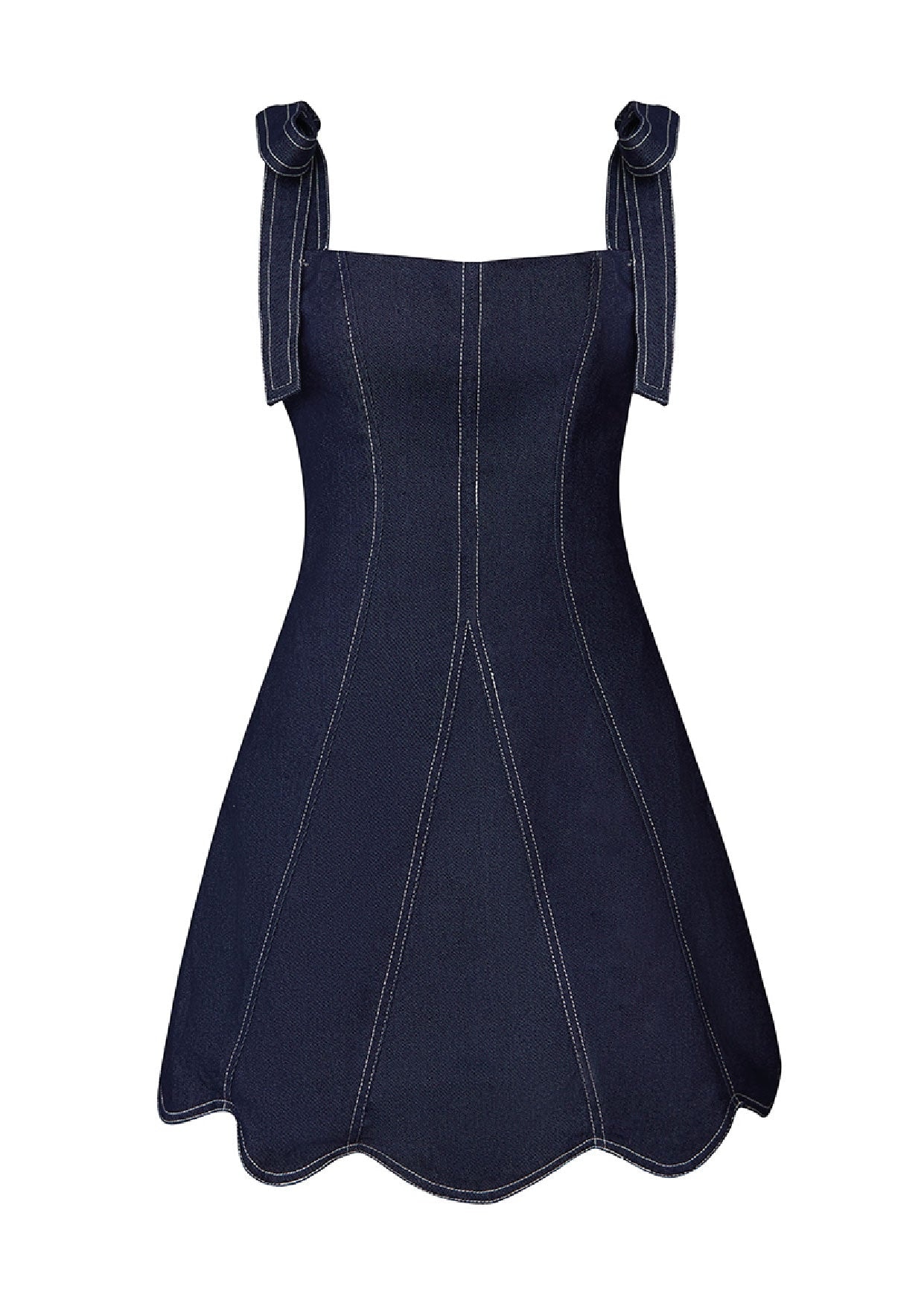 Valley Denim Mini Dress - imagen 1