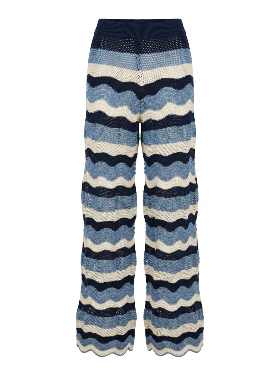 MARTINA PANT BLUE STRIPES - imagen 1
