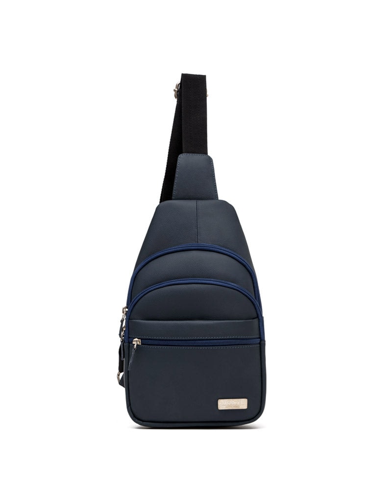 Bolso manos libres en cuero para hombre REF T006JHML - imagen 1