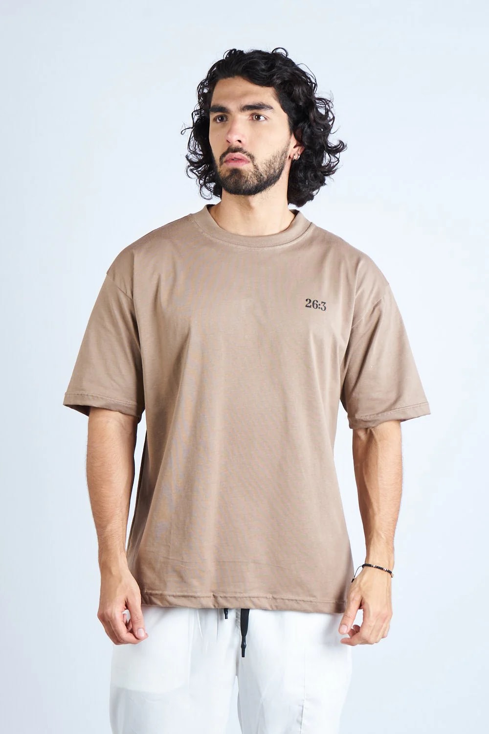 CAMISETA OVERSIZE CAQUI [DROP 0:0] - imagen 1