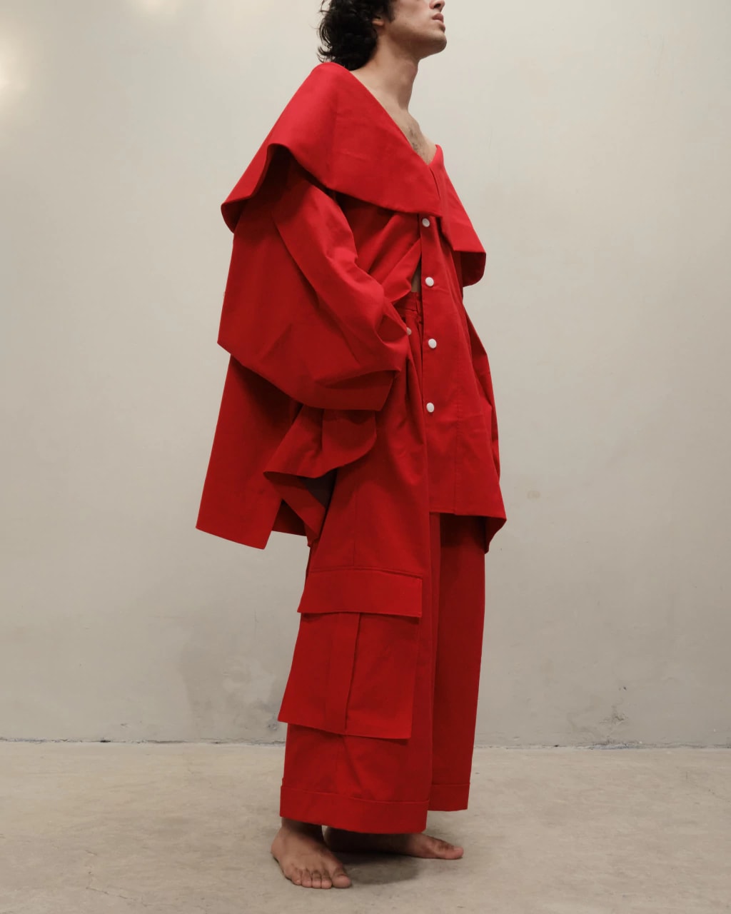 CHAQUETA - MUCETA ROJA - imagen 1