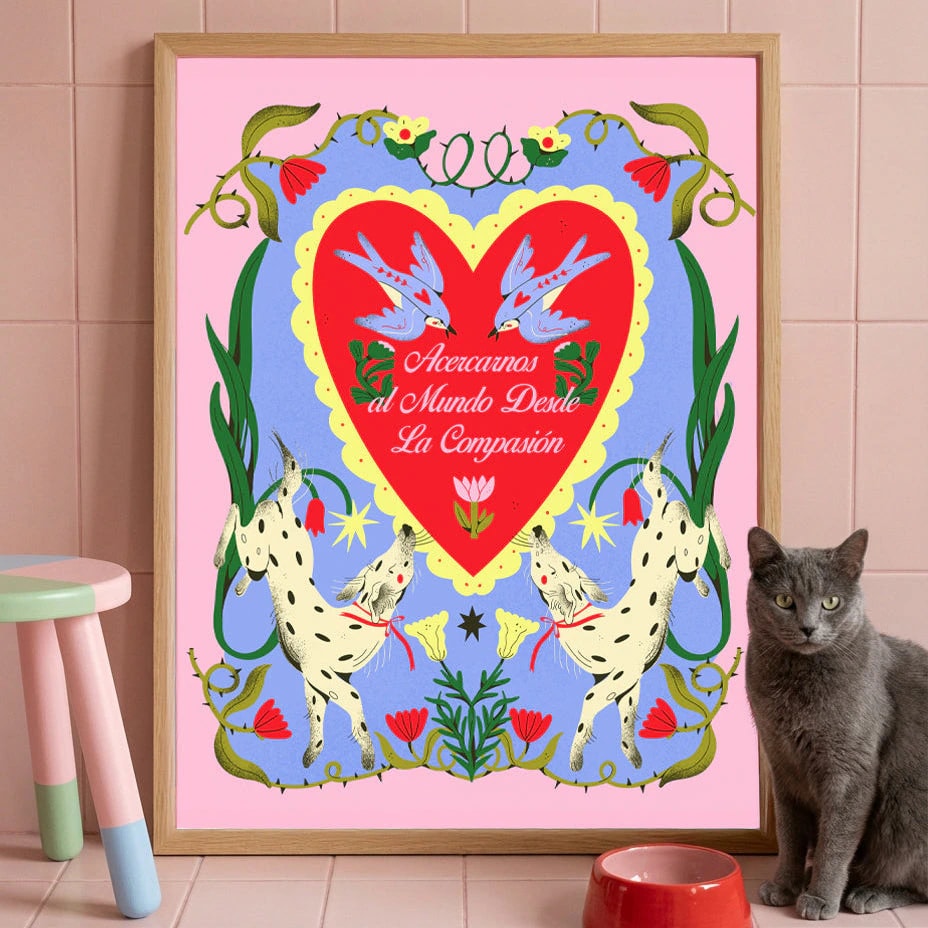 💗🐦 Póster Compasión - imagen 1