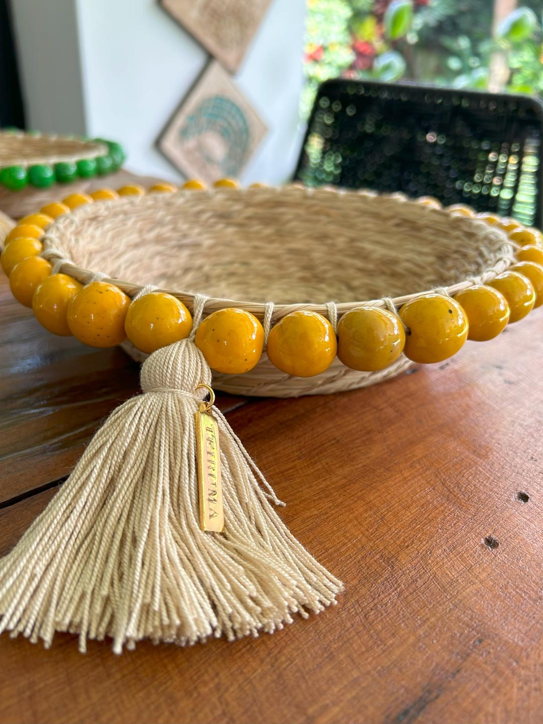 Canasta Nido Amarillo - imagen 1