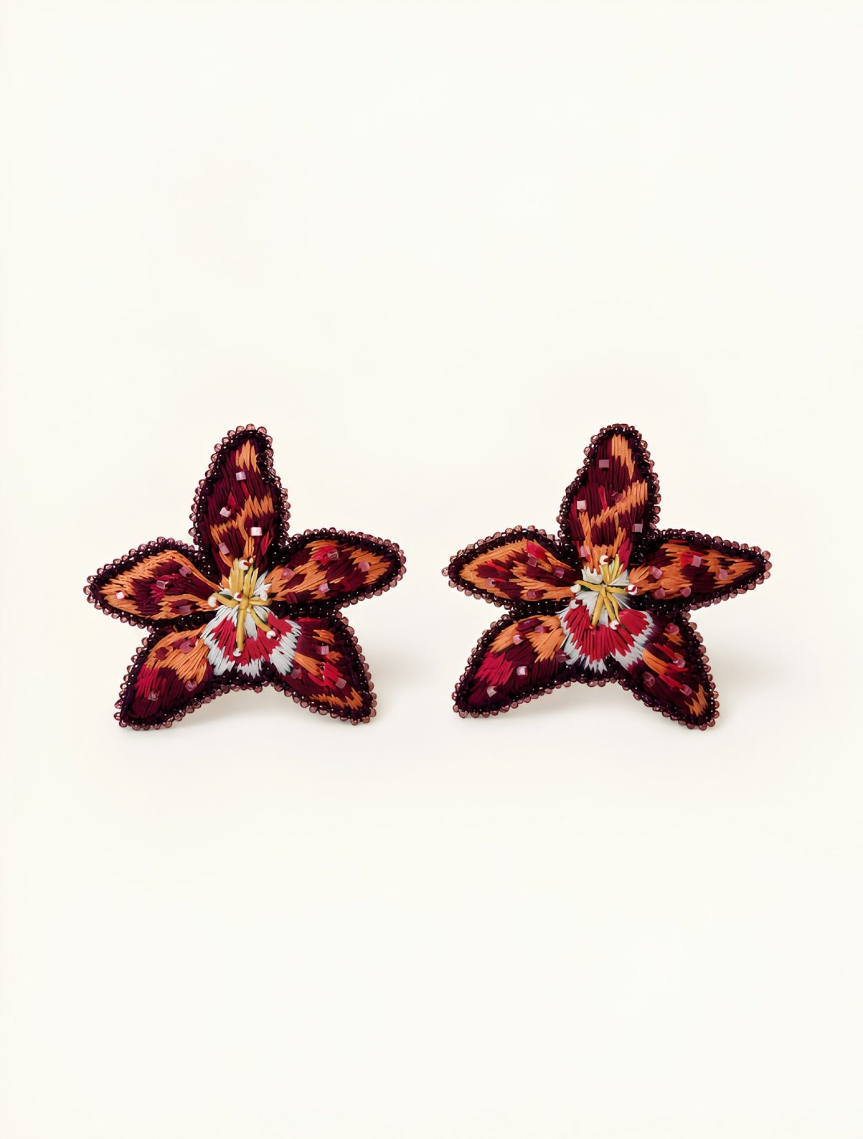 ARETES FLOR DE BOGOTA - imagen 1