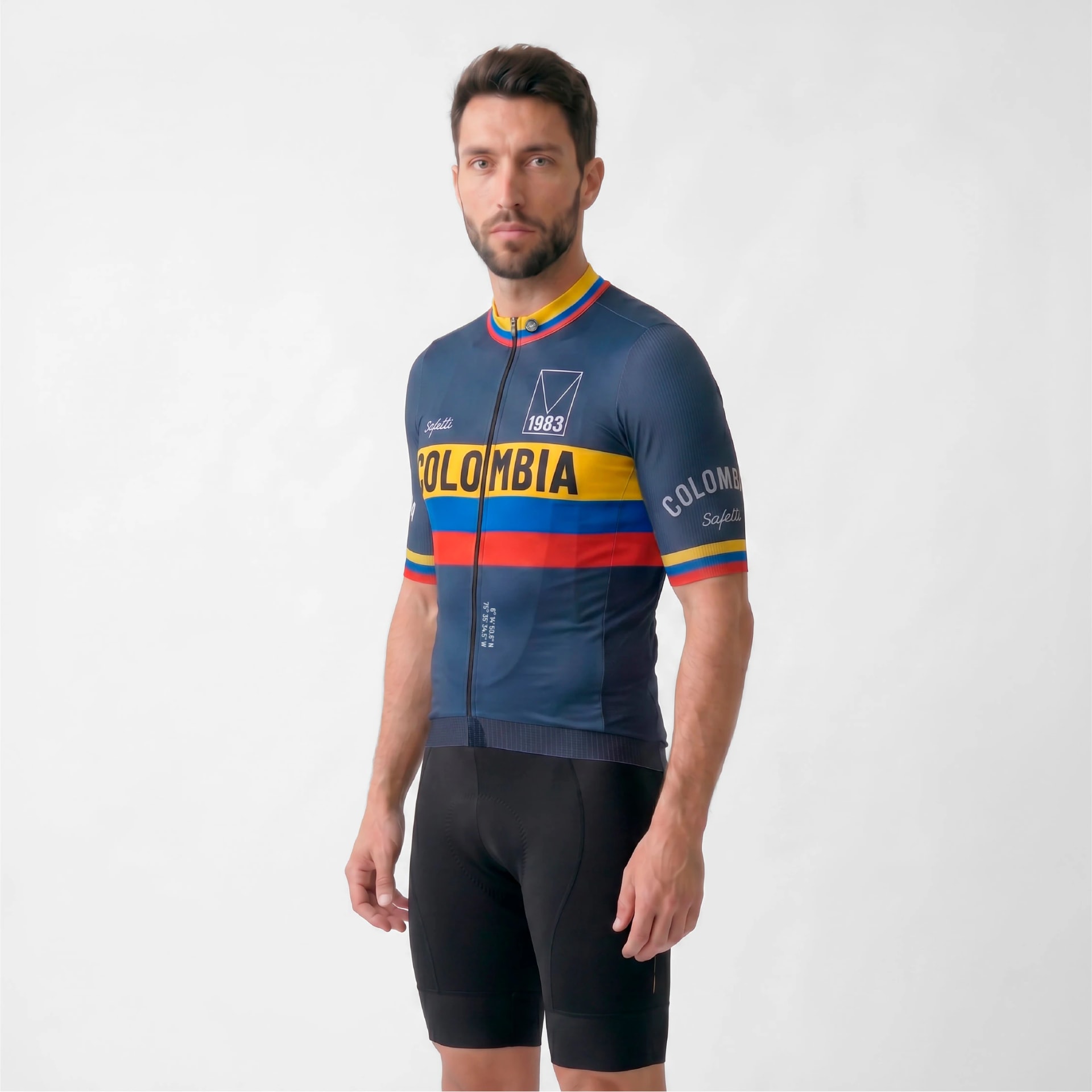 CAMISA CICLISMO MANGA CORTA COLOMBIA VARTA 26 PARA HOMBRE - imagen 1