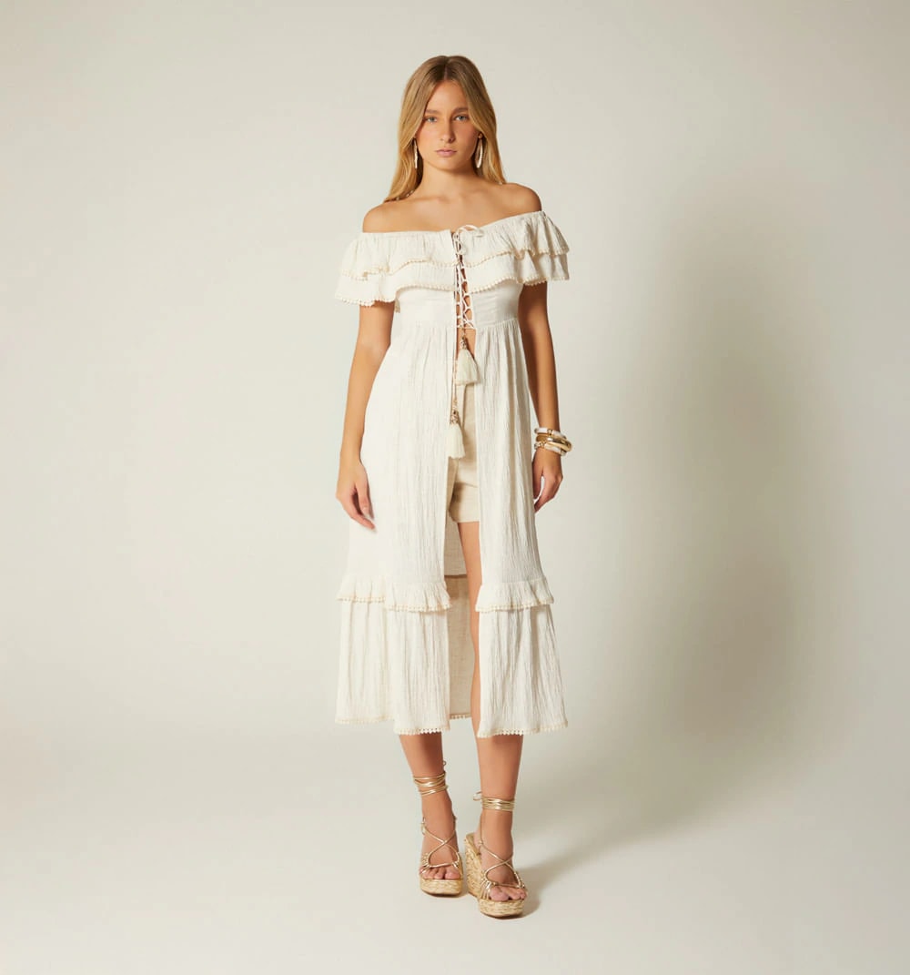 Maxi bluson escote bandeja - imagen 1