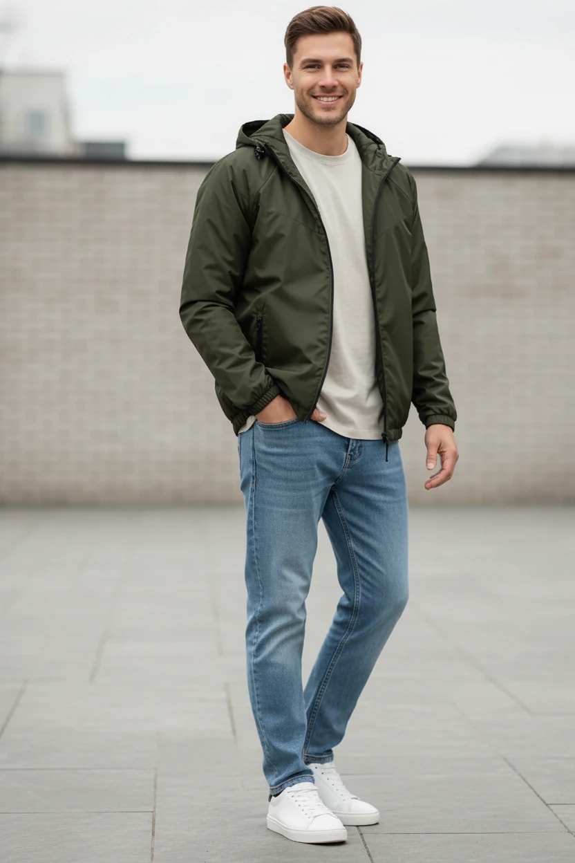 Chaqueta Cyclone Verde OUTLET - imagen 1