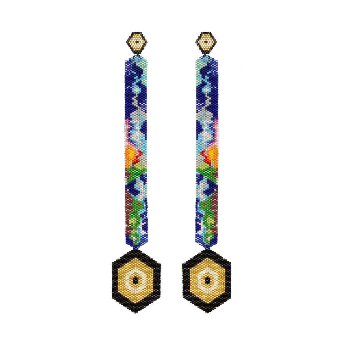 Aretes Cuento Horus Paisaje Colombiano - imagen 1