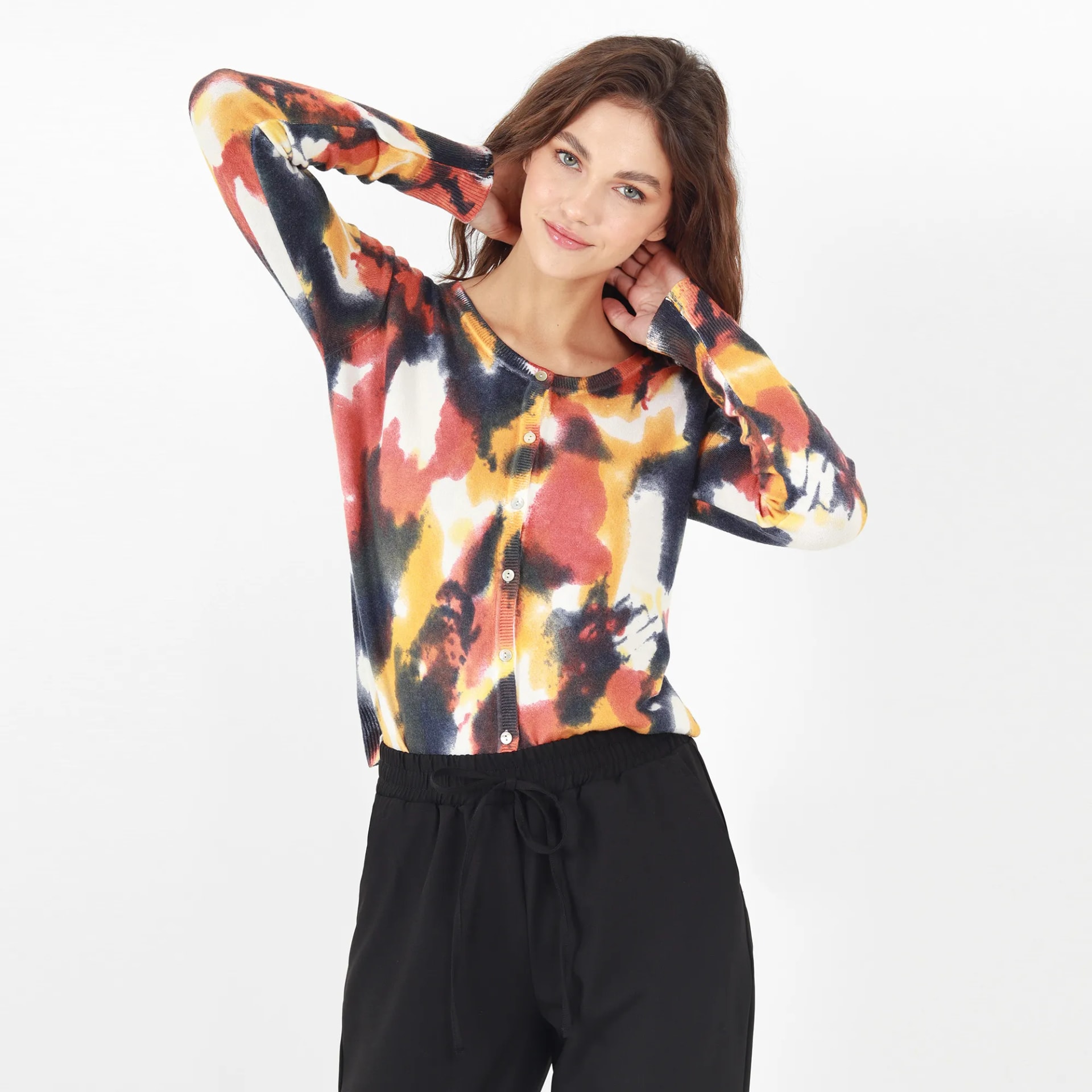 Sweater Cuello Redondo Manga Larga - imagen 1