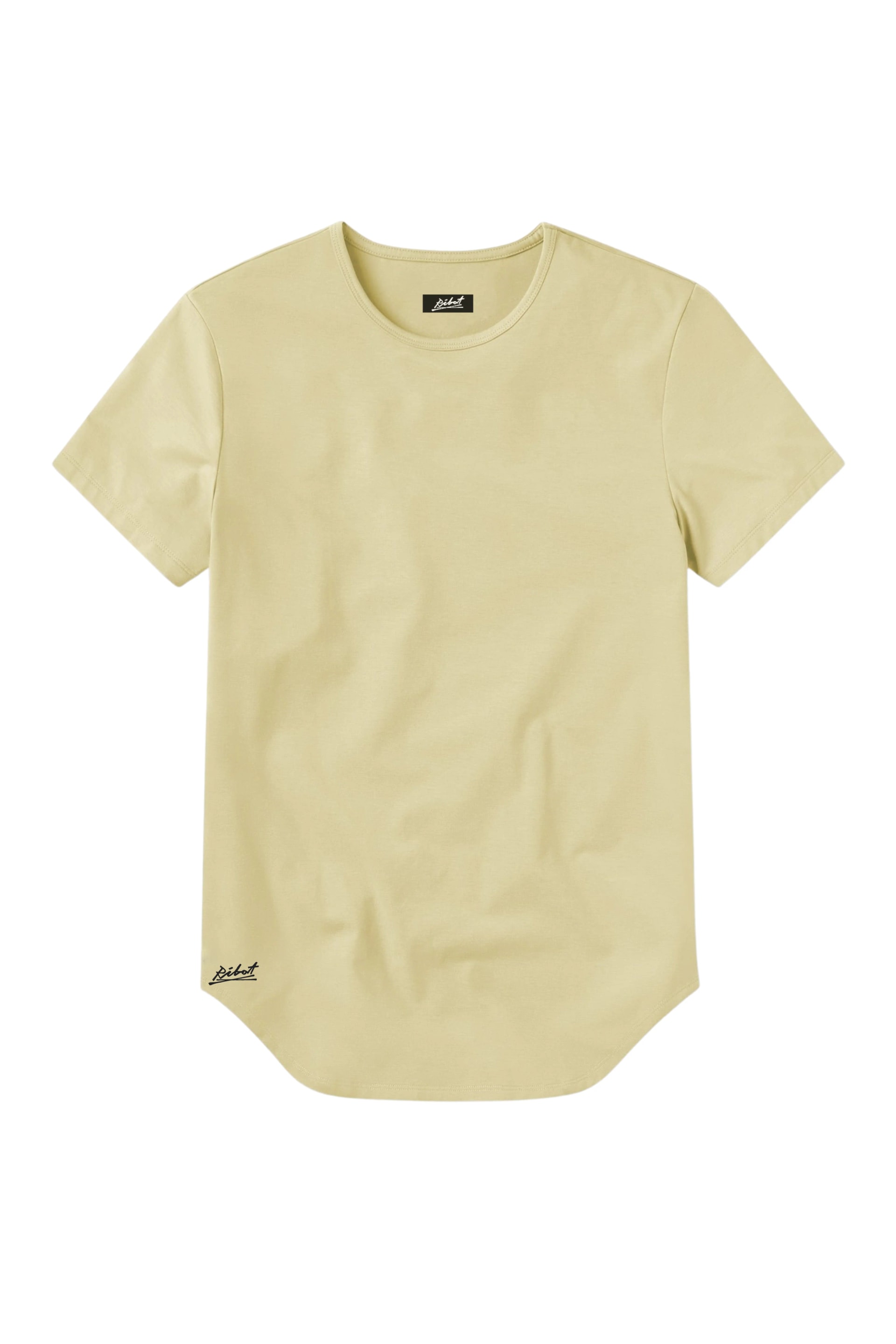 Camiseta Básica Curve Beige - imagen 1