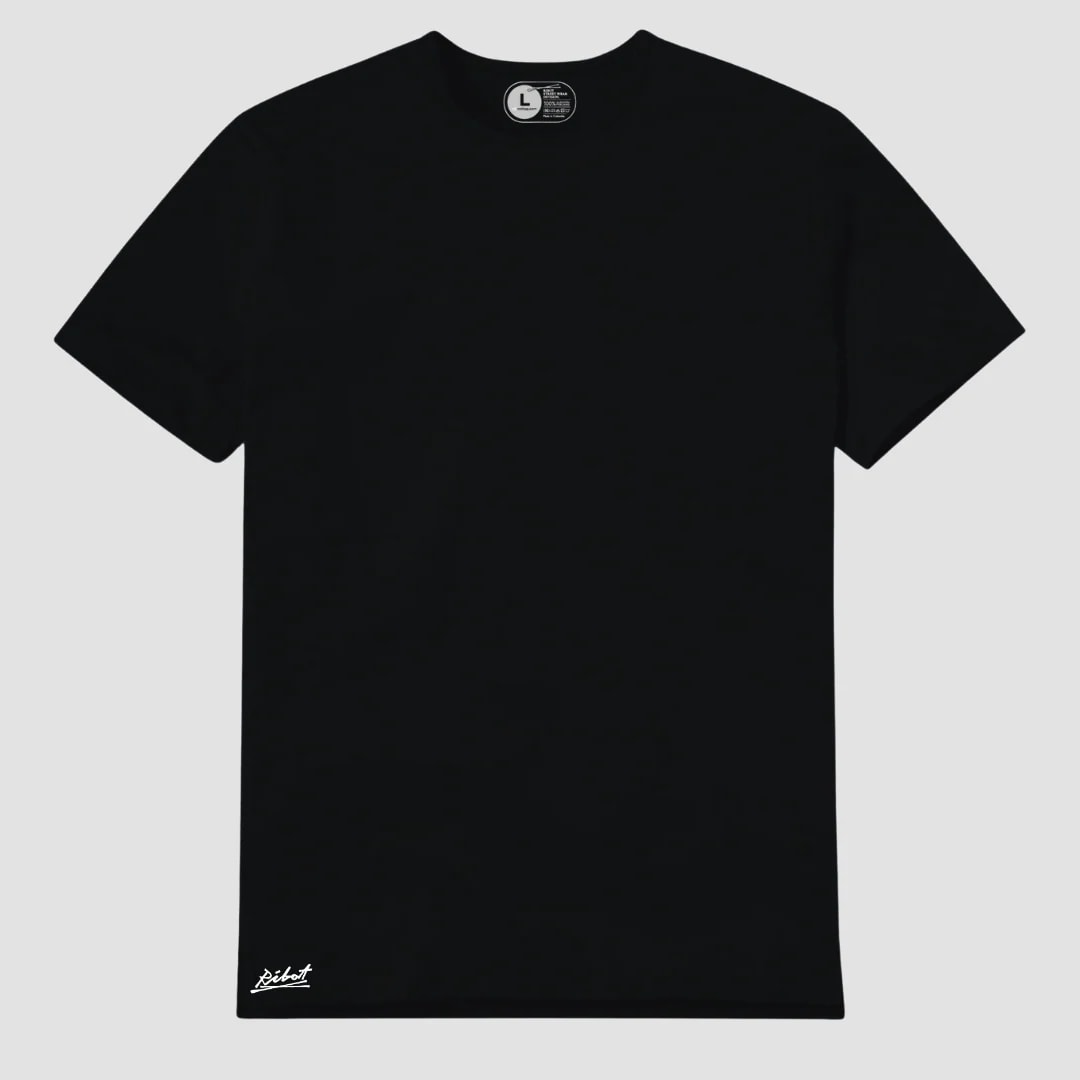 Camiseta Básica Square Negro - imagen 1