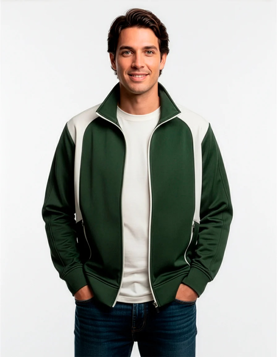 Chaqueta Sporty Verde Bosque - imagen 1