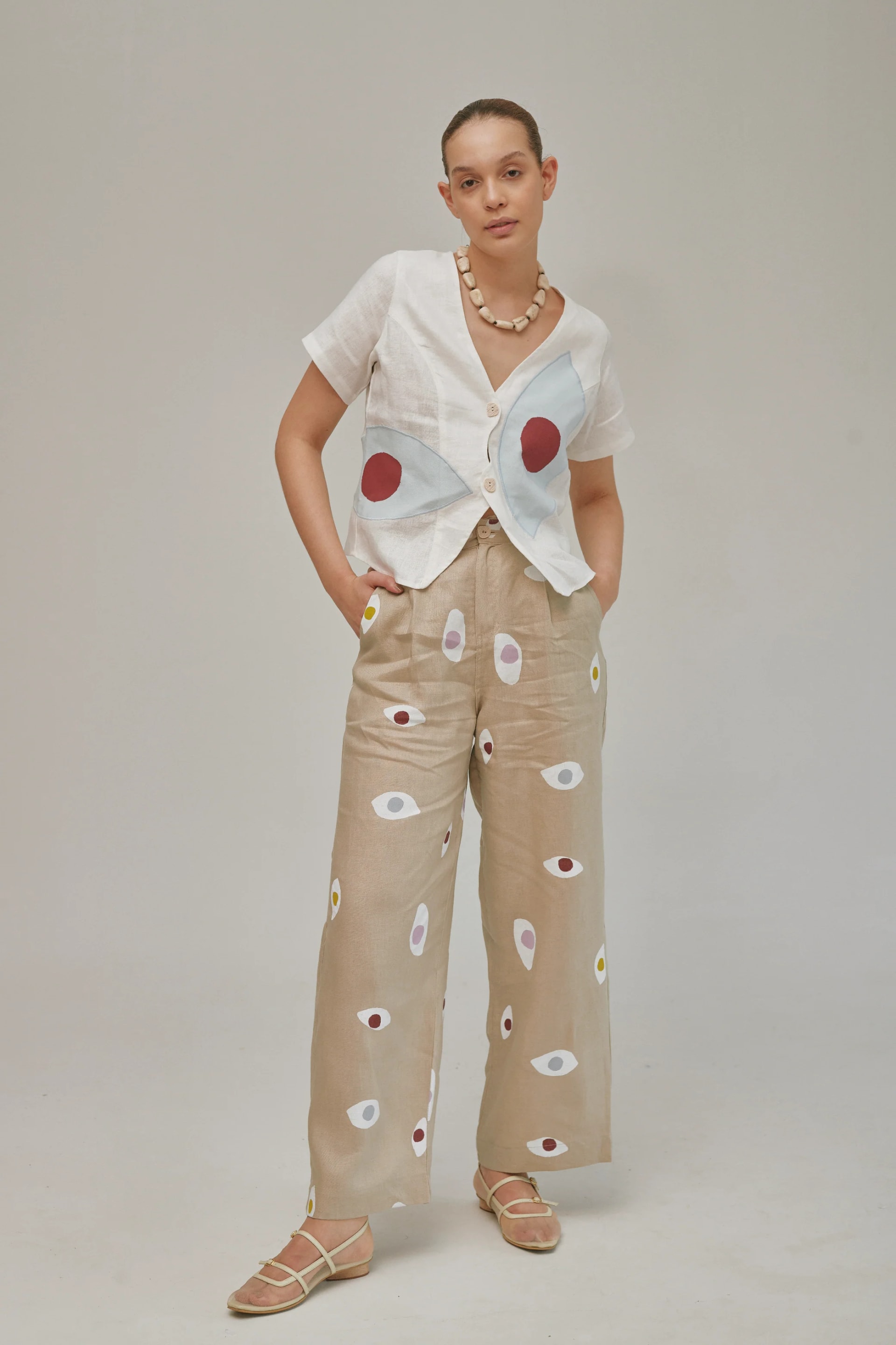 Pantalón Hellen Ojitos - imagen 1