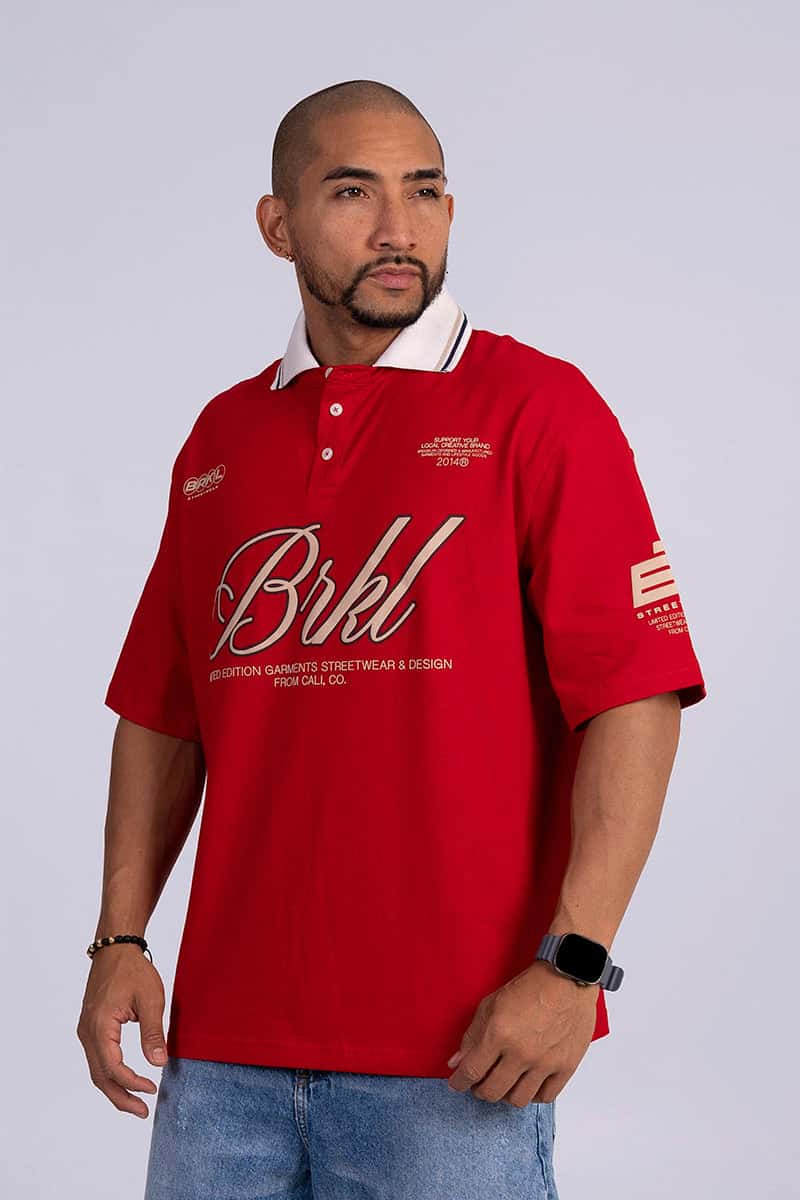 camiseta boxy fit brkl