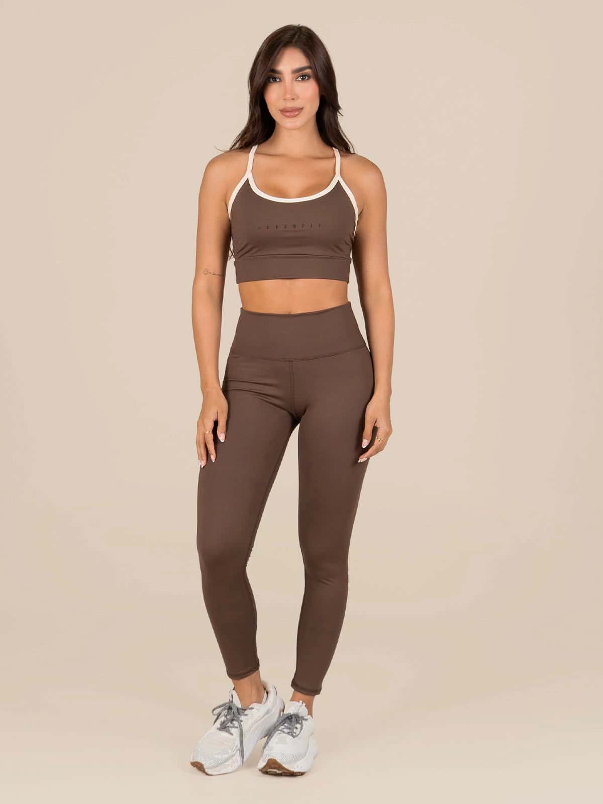Palmas leggins set cafe crema