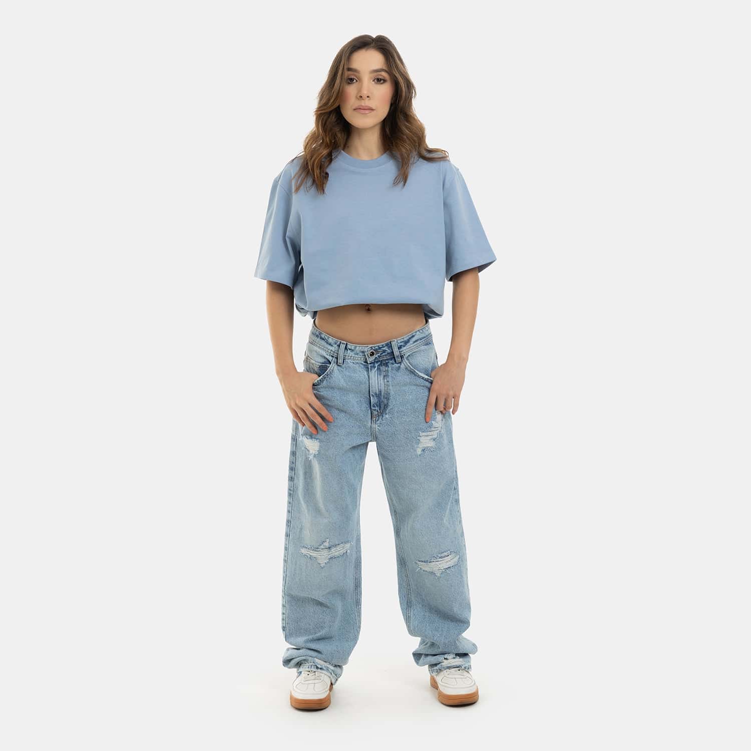 Raw Tears Relaxed Light Blue