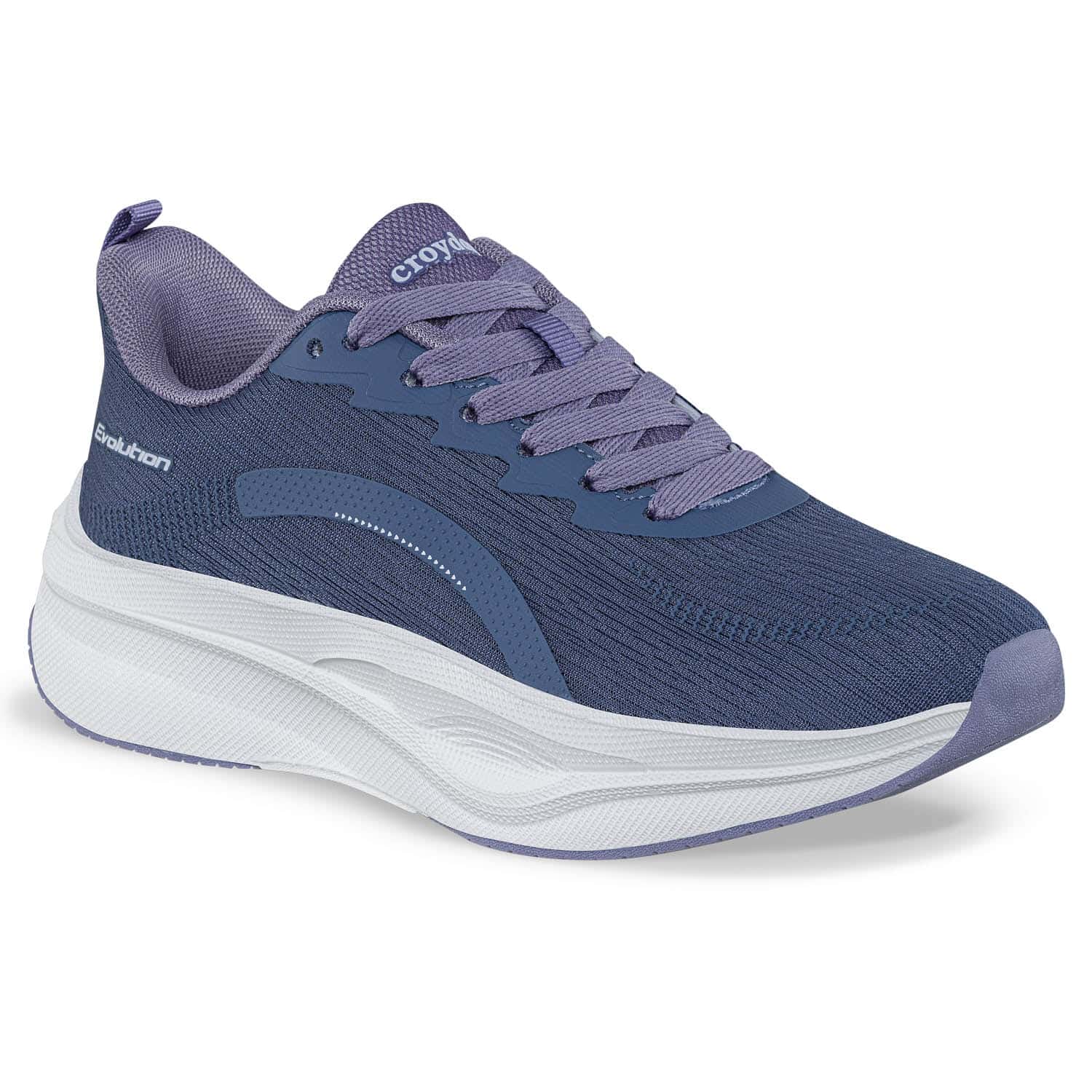 Tenis Running Facod Azul Croydon Para Mujer