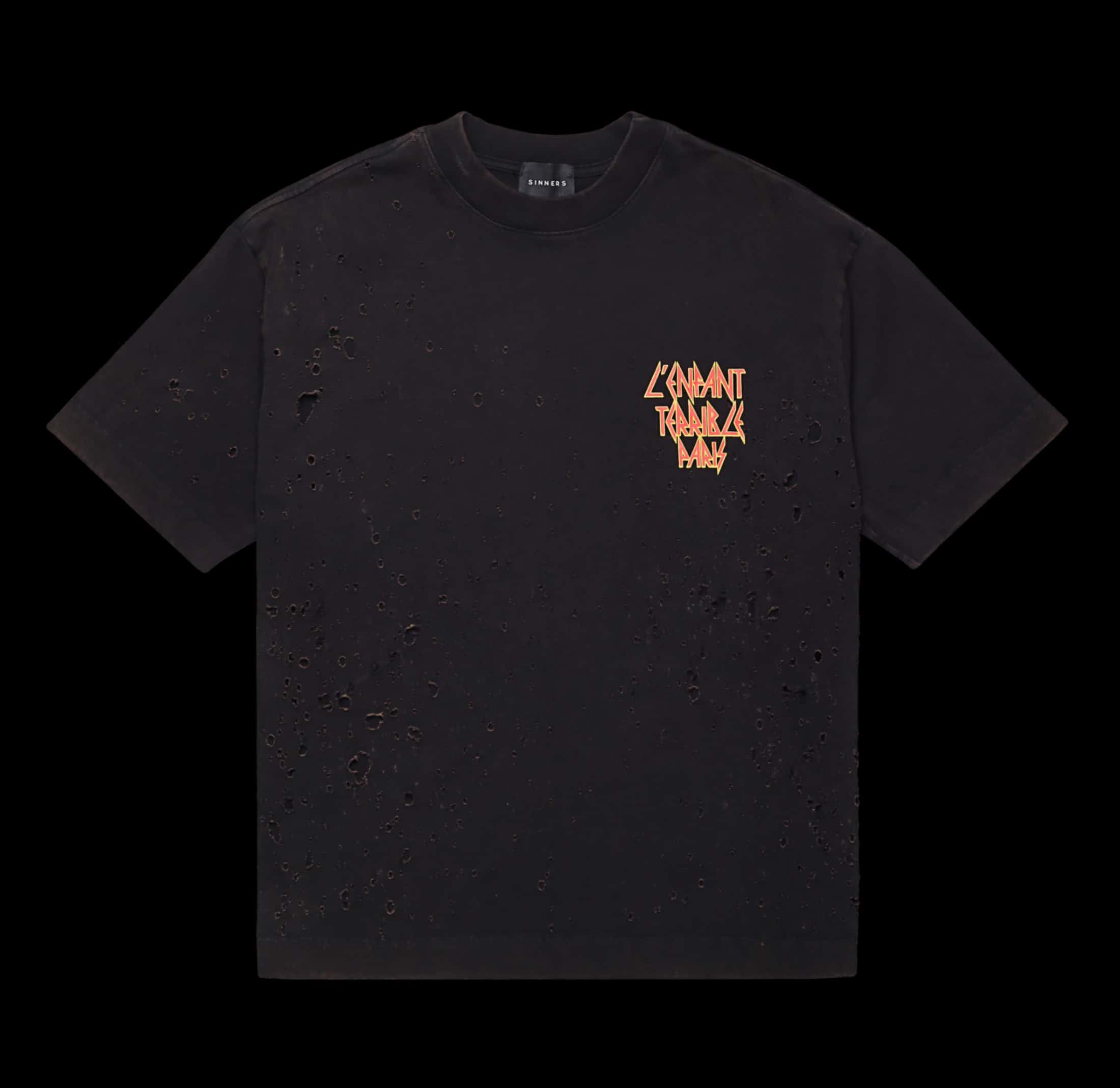 DEF SINNERS SHOTGUN BLACK T-SHIRT