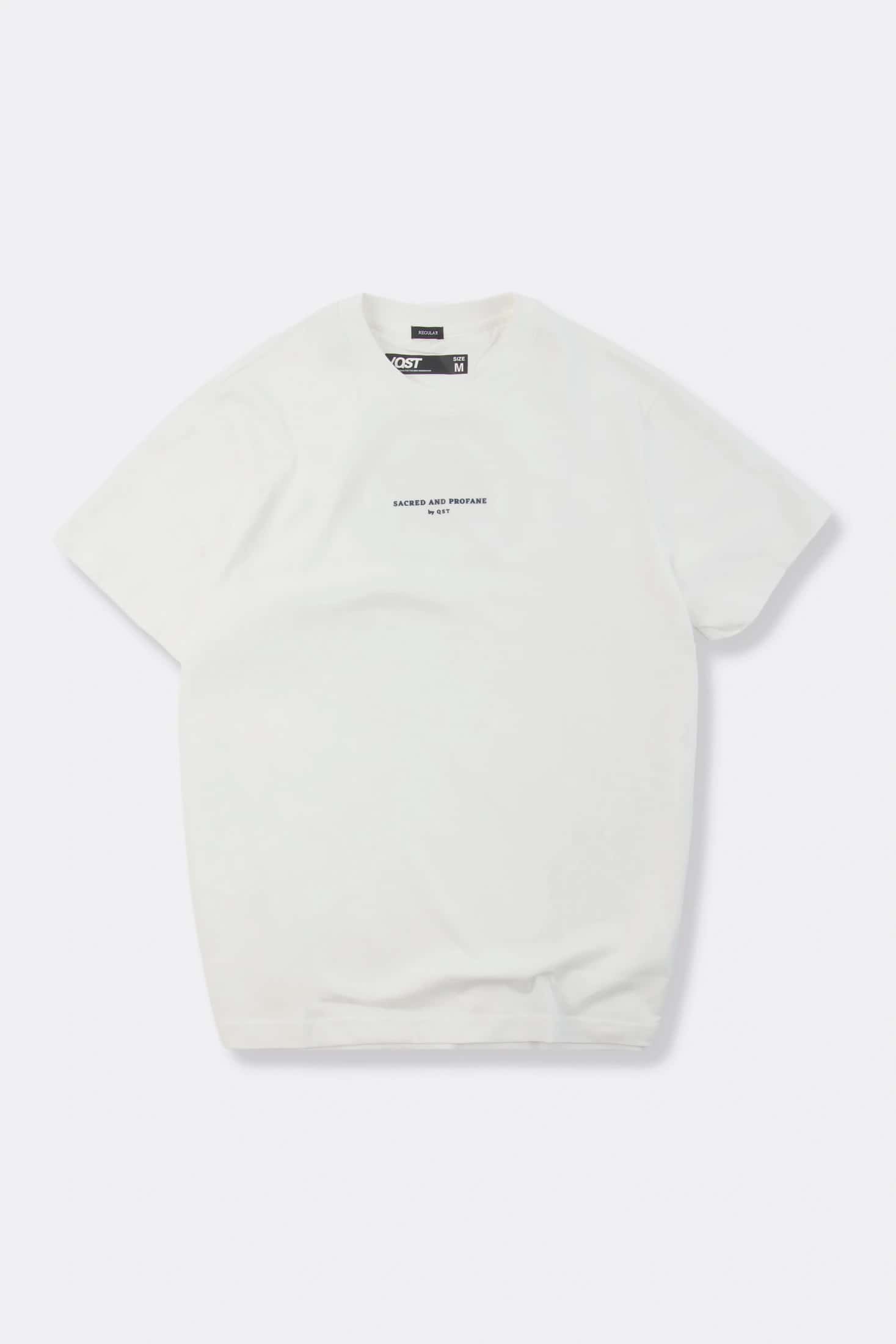 CAMISETA MANGA CORTA COLOR IVORY