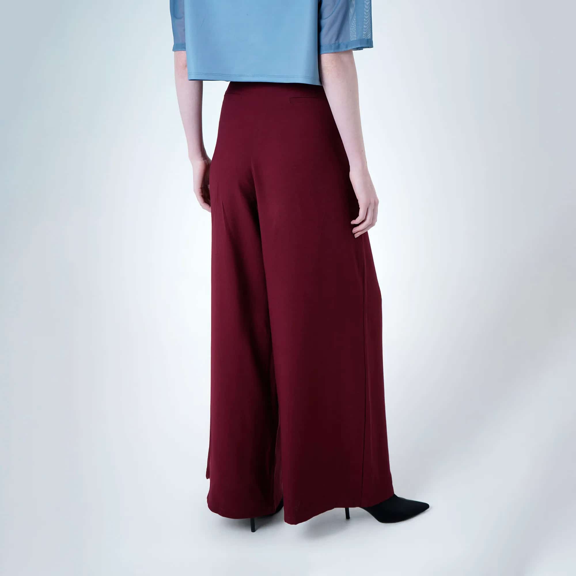 Pantalon Tiro Alto Bota Flare