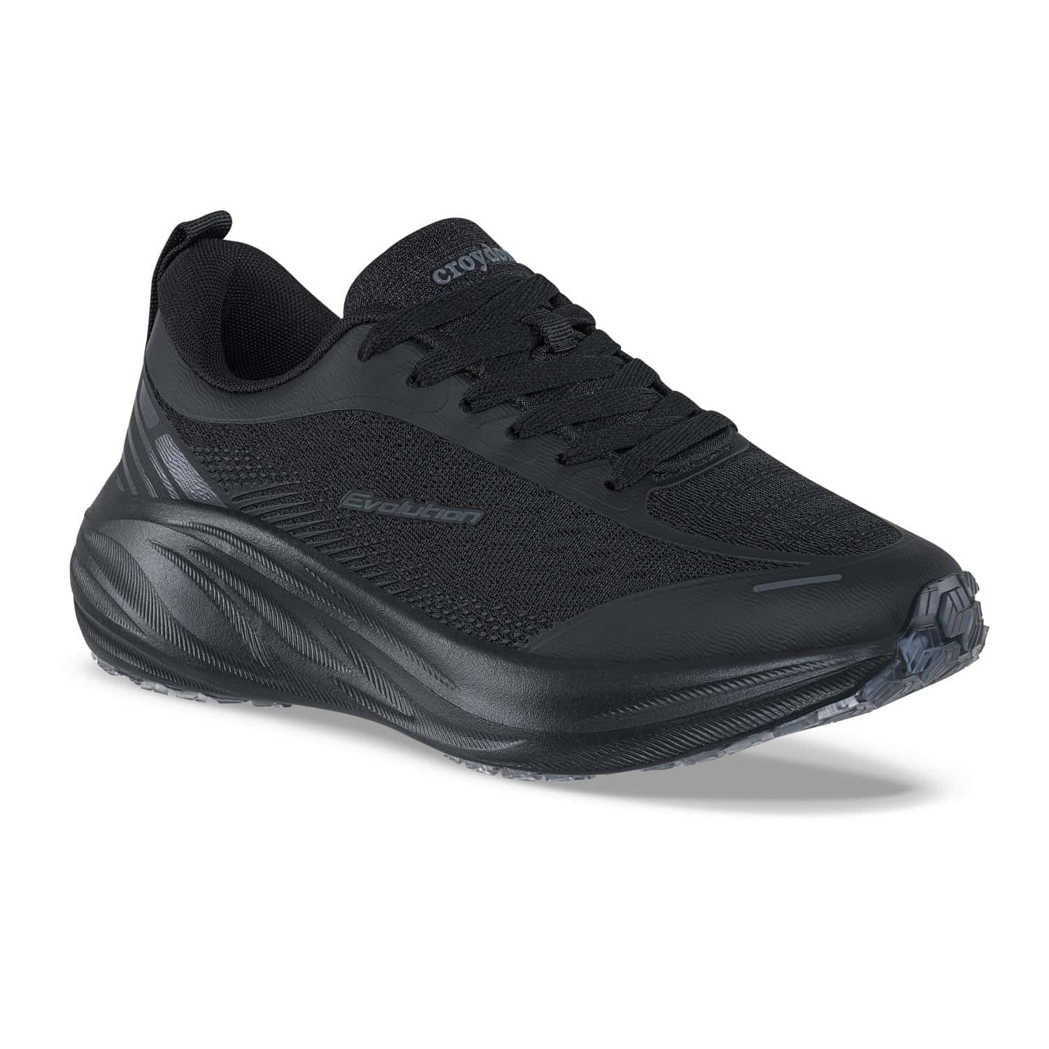 Tenis Running Wizod Negro-Negro Croydon Para Mujer