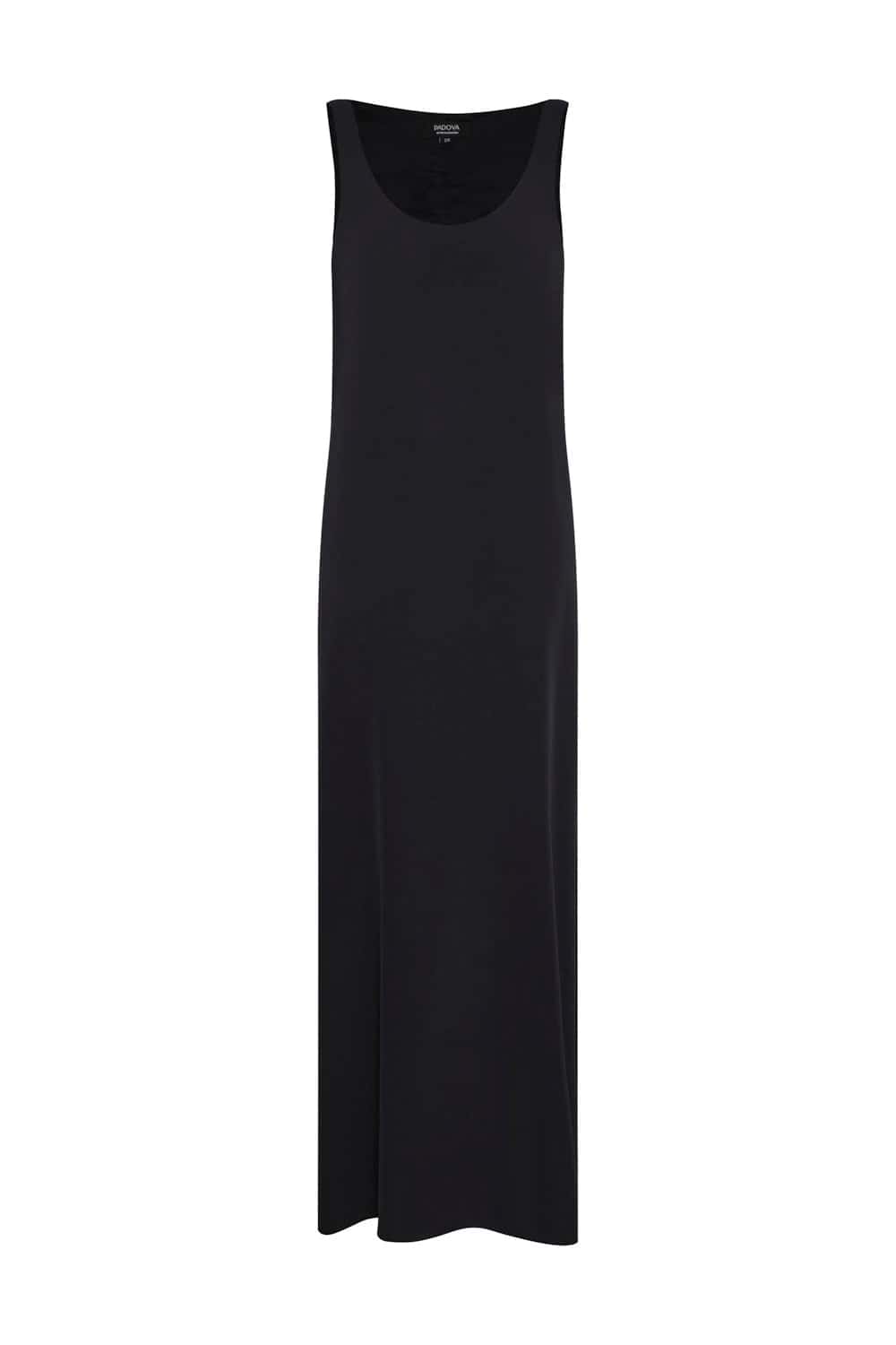 Vestido hojarasca negro